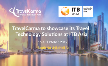 TravelCarma to Showcase its Travel Technology Solutions at ITB Asia 2019